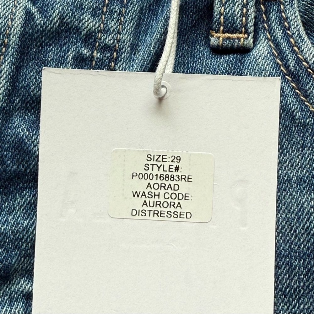 Pistola Denim‎ - Charlie Distressed Straight Ankle Jean | Women's 29 NWT - Picture 6 of 6